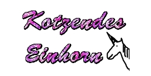 kotzendes-einhorn.de Logo